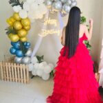 Nitanshi Goel Instagram - Happy 15th Birthday to me♥️✨ . 👗 @the_adhya_designer Event managed by @asquaremedia786 Decor- @all_grand_events 🎂@mariyams_cakery . #15thbirthday #happybirthday #nitanshigoel Its My Birthday