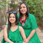 Nitanshi Goel Instagram - Happy Birthday my Super Mom🥳♥️✨ you are my role model, a genius, a super woman and such a sweet soul inside and out 🥹, I look up to you so much and I’m so proud every day to watch you succeeding in so many new ways. You take on new challenges with a grace that the rest of the world can only aspire to! We’ve laughed together, cried together, and prayed hard for so many things together..aap nahi mere saath toh kuch nahi mein🥺 Love you mummaa 🩵