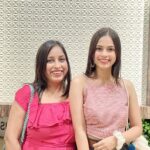 Nitanshi Goel Instagram - Happy Birthday my Super Mom🥳♥️✨ you are my role model, a genius, a super woman and such a sweet soul inside and out 🥹, I look up to you so much and I’m so proud every day to watch you succeeding in so many new ways. You take on new challenges with a grace that the rest of the world can only aspire to! We’ve laughed together, cried together, and prayed hard for so many things together..aap nahi mere saath toh kuch nahi mein🥺 Love you mummaa 🩵
