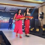 Nitanshi Goel Instagram - Happy Birthday my Super Mom🥳♥️✨ you are my role model, a genius, a super woman and such a sweet soul inside and out 🥹, I look up to you so much and I’m so proud every day to watch you succeeding in so many new ways. You take on new challenges with a grace that the rest of the world can only aspire to! We’ve laughed together, cried together, and prayed hard for so many things together..aap nahi mere saath toh kuch nahi mein🥺 Love you mummaa 🩵