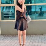 Nitanshi Goel Instagram - Chasing dreams and catching stars 🤍🦋✨ #nitanshigoel #nitanshi #nitanshians #kpop #princess #💜 #🤍