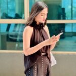 Nitanshi Goel Instagram - Chasing dreams and catching stars 🤍🦋✨ #nitanshigoel #nitanshi #nitanshians #kpop #princess #💜 #🤍