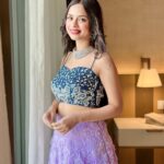 Nitanshi Goel Instagram - I purple you 💜🫶🏻✨ (4th one is a video) IIFA day 1 Location : @hiltonabudhabiyasisland Look @the_adhya_designer #IIFArocks #IIFA2023 #abudhabi #yasisland #hiltonhotel #indianbarbie #nitanshigoel #nitanshi #laapataladies #purple #💜 @yasisland Yas Island