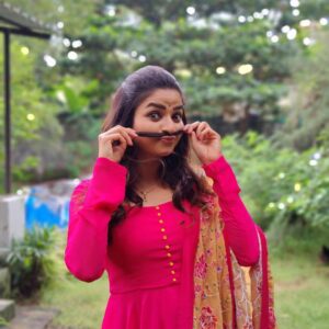 Nithya Ram Instagram - Unbothered😅
.
.
.
.
.
.
.
📷: @darsu_sundaram 
👗: @chakrabortymukta
