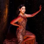 Niti Taylor Instagram - In Frame:- @nititaylor 🤎 . Shoot Concept & Look Designed By:- @nehaadhvikmahajan @bridalsbynam @imuseacademy . 💄MUA , Hair & Styling :- @nehaadhvikmahajan . 👗Gown :- @nikhitatandon . #nititaylor #makeup #ootd #nehaadhvikmahajan #makeupbyme💄 #nammakeovers #bride #to #be #bridal #look #bridalmakeupartist #destinationweddingmakeupartist #weddingmakeup #hair #hairstyling #nammakeovers #bollywood #television #makeupartist #mumbai #traveller #all #over #the #globe