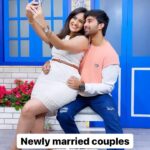 Niyati Joshi Instagram - Shaadi ke side effects!😂 Share this with your partner🙈 - Outfit by - @777zone_6 #mohfam #mohakmanghani #niyatijoshi #trending #reelitfeelit #romantic #couplegoals