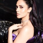 Nushrratt Bharuccha Instagram - Har Pal Par-pal 💜💟🧏🏻‍♀️ Outfit : @area Jewellery : @kushalsfashionjewellery @spiffypublicrelations Styled by : @samidha.wangnoo HMU @vardannayak @salechav