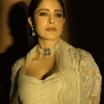 Nushrratt Bharuccha Instagram - Teri Hoyi Main Yaar Ve.. Bhuleya Ae Sansaar Ve… Outfit @awignaofficial Choker @ut_jewellery_by_harveen Earrings and ring @anayah_jewellery Stylist @nidhijeswani Makeup @vardannayak Hair @cheemabaljit2 📸 @miteshsphotography