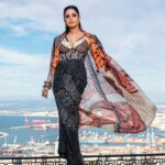 Nushrratt Bharuccha Instagram - Sky is the Limit.. just got to keep looking up! Outfit : @aseemkapoor_official Jewels : @minerali_store @goldenwindow @ishhaara Shoes : @casadeiofficial Styled by : @samidha.wangnoo Style team : @gaurii77 @mayzaideh_khalid Glam team : @yaronmess 📸 : @ronenfadida