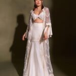 Nushrratt Bharuccha Instagram - 🕊️ Outfit @theohailakhanofficial Jewelry @bblingg_meghana Makeup @vardannayak Hair @ashwini_hairstylist Stylist @nidhijeswani Photographer @visualaffairs_va