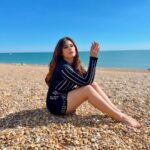 Onima Kashyap Instagram - Live in the sunshine, swim the sea, drink the wild air.. Styling @srishtijuneja1 Mua @njprofessionalmakeup #sea #model #sunshine #beachlife #beachvibes London,Uk