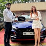 Onima Kashyap Instagram - Hard work pays off 😊😊✌️ #newcar #instagood #carsofinstagram #newcars #
