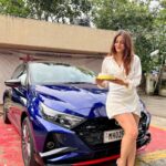 Onima Kashyap Instagram - Hard work pays off 😊😊✌️ #newcar #instagood #carsofinstagram #newcars #