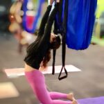 Onima Kashyap Instagram - Bring a lil levity in your life 🕊 @aerfitness_swats6 @thefundamentalsofsports_mumbai #aerialyoga #aerial #yoga #yogagirl #yogapractice #yogainspiration #yogaeveryday #workout