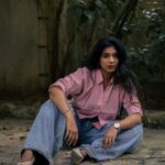 Parvathy Saran Instagram - 🍃 . . Shot by @you_and_i_studios MUA @tarangini_mua Stylist @meghal_chauhan