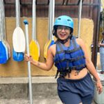 Parvathy Saran Instagram - best wild diwali ever 🧿 Bali Rafting in Ayung River 🍃 finally celebrated this day with no crackers but with full of nature…far far away from my homeland !!! Feels so good & alive. Thank You @gtholidays.in for an unforgettable Trip to the Beautiful Bali ❤️ Bali, Indonesia