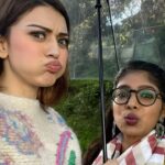 Parvathy Saran Instagram - Mythri & Aarthi 🤖❤️ @ihansika from #MY3 webseries streaming now on @disneyplushotstartamil Need all your love & support 🧿🌸 Thank You Director Rajesh Sir for all the fun & Learnings, Big cheers to the direction team, technical team, camera team and the mighty production team 🤗 @trendloud #MY3 Streaming Now on @disneyplushotstartamil