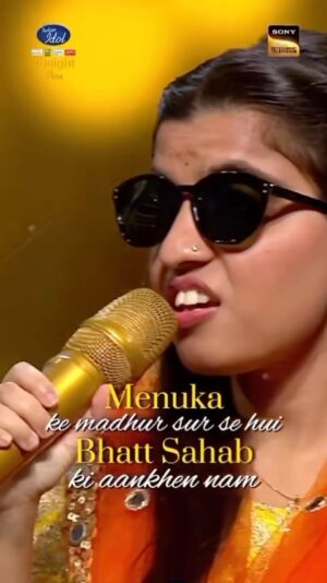 Pooja Bhatt Instagram - “It is not art,but HEART,which wins the whole world over!” 🙏♥️
#IndianIdol14 #sonyentertainment #menukapoudel #shreyaghoshal #MaheshBhatt #MMKreem #AnandBakshi #galimeinaajchandnikla #zakhm #maheshbhattfilms 
#TONIGHT #8pm
