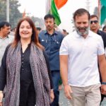 Pooja Bhatt Instagram – One year ago on this date,I joined the #bharatjodoyatra in Telangana walking besides @rahulgandhi for 10 kms. A short distance physically but long enough to give me a better understanding of the man himself & most importantly the feeling that resonated on the ground,out on the streets, in the hearts of people. I was the first from Bollywood to join and did so to reinstate my faith in the diversity of our great nation. The India that refuses to be reduced to one language,one colour,one ‘sur’. All of us are better than one of us and I will join hands and walk with anyone and everyone who dares to propagate love in times of hate and talks about unification in the real sense of the word. Beyond that I have no interest in politics nor the power game. We are artists and that means shunning power. What it also means is standing up for what one believes in,especially when it is not convenient nor popular and ‘walking one’s talk’. Grateful to have been part of this milestone in History. For the experience,the understanding,the generosity,the humility 🙏 
Long live Bharat! Long live India. We are blessed to be born to this rich,diverse land. 🙏🇮🇳
#loveconquersall #daretolove #intimesofhate #bharatjodoyatra