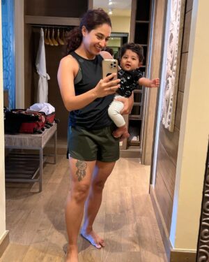 Pooja Ramachandran Instagram - Baby and momma 👶🏼♥️

@kiaankokken