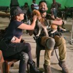 Pooja Ramachandran Instagram - With the cute and adorable ‘Hector’ one of our lead actors. Watch THE VILLAGE streaming now only on @primevideoin #thevillageonprime #thevillageonprimevideo #webseries #bingewatch
