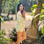 Pooja Sawant Instagram - Christmas morning in Goa … could it be anymore beautiful? 😍🌲🌸💕