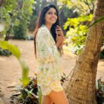 Pooja Sawant Instagram - Christmas morning in Goa … could it be anymore beautiful? 😍🌲🌸💕