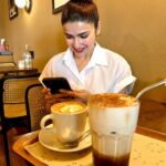 Prachi Deasi Instagram - #Dhootha (the messenger) is coming for you 👀🤯☔️ ☕️ @primevideoin
