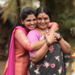 Pranika Dhakshu Instagram - I can’t describe in words what u mean to me Thanks for always being there for me mummy 🫂🫶🏻 u r my friend, my spirit,etc…. There is no replacement of u . U r the best nd will b best forever I luv u my dearest mummy @sriranjani_rajasekar 😘🩷 . . . Chudi : @labelssarumathi . #pranikadhakshu #meenaksiponnunga #zeetamil #amma # love #forever Chennai, India