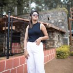 Pranika Dhakshu Instagram - 🤍🍃🤍 Outfit @styleunion.in #zara #pranikadhakshu #stayclassy #stylish #trendy #modernphotoshoot #love #style