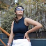 Pranika Dhakshu Instagram - Yaara Ve ✨ Outfit @styleunion.in #zara #pranikadhakshu #stayclassy #stylish #trendy #modernphotoshoot #love #style