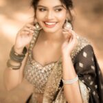 Pranika Dhakshu Instagram - Vibing to lokesh sir playlist 😉 . . Costume : @diademstore.in MUA: @sharanyas_makeupartistry Hairdo : @style_with_anbu Vc : @skmani_photography . . #pranikadhakshu #leo #lokeshkanagaraj #vibing #playlist