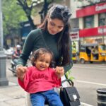 Pranika Dhakshu Instagram - My Laddu ..!!! 🍃✨ #laddu #child #memories #mamaponnu #throwbackpic #annapoorani #kuttyma