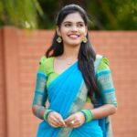 Pranika Dhakshu Instagram - அதிகபட்ச காதலால் என்னை அல்லல்படுத்துகிறாள்… அன்பின் அடாவடிக்காரி…!!!!🍃❤️ Pachai Niramey - Half sarees of @Chettinad_Sarees Get customised Half sarees @ Affordable price Half saree : @Chettinad_Sarees Jewels: @ks_jewels_wholesale Location: @landofwonders2022 #halfsaree#halfsarees#halfsareelove#halfsareefunct ion#halfsareestyle#halfsareecollection#halfsareecoll ectionlonline#halfsareeset#halfsaree #halfsareeswag #halfsareelove #halfsareephotogr aphy#thavani#thavanipavadai#lehanga#cottonlehan ga#cottonhalfsaree#trendinghalfsarees#trendinghalf sareecollection