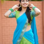Pranika Dhakshu Instagram - அதிகபட்ச காதலால் என்னை அல்லல்படுத்துகிறாள்… அன்பின் அடாவடிக்காரி…!!!!🍃❤️ Pachai Niramey - Half sarees of @Chettinad_Sarees Get customised Half sarees @ Affordable price Half saree : @Chettinad_Sarees Jewels: @ks_jewels_wholesale Location: @landofwonders2022 #halfsaree#halfsarees#halfsareelove#halfsareefunct ion#halfsareestyle#halfsareecollection#halfsareecoll ectionlonline#halfsareeset#halfsaree #halfsareeswag #halfsareelove #halfsareephotogr aphy#thavani#thavanipavadai#lehanga#cottonlehan ga#cottonhalfsaree#trendinghalfsarees#trendinghalf sareecollection