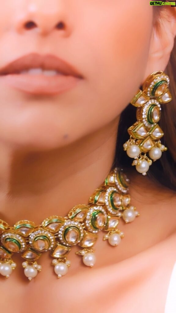 Pranitaa Pandit Instagram - I Have Enough Jewellery - No one ever said 🤪… Just get one from @niharstonesofficial And shot by @lighterature_studios #jewelry #shoot #ranirani #polkijewellery #timeless