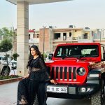 Pranjal Dahiya Instagram - I came from nothing, so mentally I never lose. Everything is a win or a lesson. 🖤 . MUA By @prabhleenkaur_artistry 💄 Style By @sunnysamstylist20 🥻 . . #pranjaldahiya #gulabiqueen