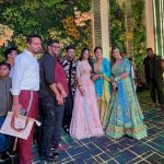 Pranjal Dahiya Instagram - congratulations 🥳 @theuchana wish you a happy married life ❤️ and Had a amazing evening with you guys 🫶🏻🥰 . . #pranjaldahiya #gulabiqueen