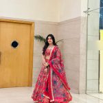 Pranjal Dahiya Instagram - ❤️ . . #pranjaldahiya #gulabiqueen