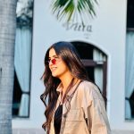 Pranjal Dahiya Instagram - Darling , i am magic ✨ . . #pranjaldahiya #gulabiqueen