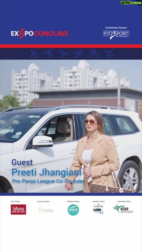 Preeti Jhangiani Instagram - We are thrilled to collaborate with @jhangianipreeti for a remarkable session at Conclave, EXSPO 2023, where her expertise from leading @propanjaleague shone bright. Her invaluable insights greatly enriched our discussion on sports business management. 🙌 EXSPO Conclave Partner: @fit2sport Food Partner - @suhanataste Knowledge Partner - @iismworld Workshop Partner - @shapecrunch App Partner - @athlexinc Hydration Partner - @amrete_lowdeuterium #Exspo2023 #ExspoSportsExhibition #ExspoConclave #Sports #Fitness