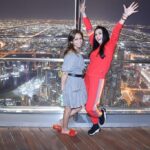 Preity Zinta Instagram - It’s never lonely at the Top when you choose your friends wisely 💕 Check us out at the highest point of the tallest building in the world. Thank you Osama for being so wonderful & for making our visit to the Burj Khalifa so much fun 🙏 #topoftheworld #pztravel #ting Bhurj Khalifa - Dubai
