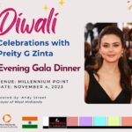Preity Zinta Instagram - Hey everyone, I’m so excited to visit Birmingham on the 4th of Nov to celebrate Diwali - the festival of light🪔 with all of you. Looking forward to a fun evening, filled with lots of positivity, love & laughter ❤️ Hope to see you all soon. Loads of love n light 🙏 #Diwali #Celebration #Birmingham #Ting @westmids_ca @andystreet_mayor