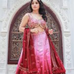 Priya Ahuja Instagram - Traditional outfit is not just attire, it’s a culture. Outfit: @rajkumari_by_richahaware Photographer: @shotbysakar Stylist: @style_deintrepide Jewellery: @shrustarin Makeup: @makeoverbydipika Location: @radissonblumumbaiairport