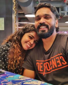 Priya Jerson Instagram - So proud of you my lucky charm❤️😘💋👸 #priyajerson #vijaytelevision #supersinger9 #firstrunnerup
