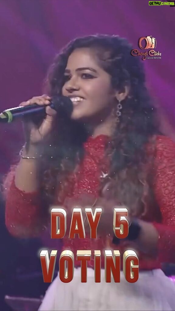 Priya Jerson Instagram - Day 5 Voting started… cast your votes for your fav contestant 😍😍😍 @priya.jerson @charziclicks @charzireels #supersinger9