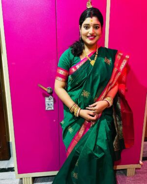 Priyanka Panigrahi Instagram - #saree❤️