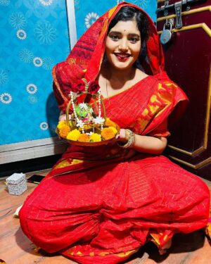 Priyanka Panigrahi Instagram - #happyjanmashtami 🙏🏻🙏🏻