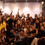 Priyanshu Painyuli Instagram - When The crazy Lakhotians came together to watch their labour of love and celebrate 🤗❤️ #sheharlakhot Directed by @nopi only on @primevideoin. Thank you @aanchalja.in for capturing us 🤗🤗 @jollyshruti @sanjayshivv @manurishichadha @iamroysanyal @khalilbachooali @devikabhagat7 @offroadfilms