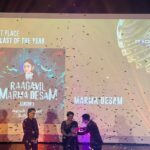 Punnagai Poo Gheetha Instagram - Here’s a #throwbackthursday post! ⭐️Thank you all for your incredible love and support! We are truly honored to announce that Syok Podcast has been awarded the Podcast of the Year 2023 with an outstanding rating of 68.75%. Your encouragement has been a driving force behind our success, and we are deeply grateful for your unwavering support ❤️❤️❤️ @raaga.my @syok.podcast